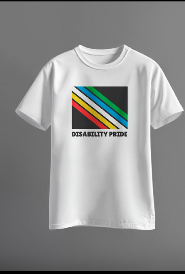Disability Pride Flag shirt