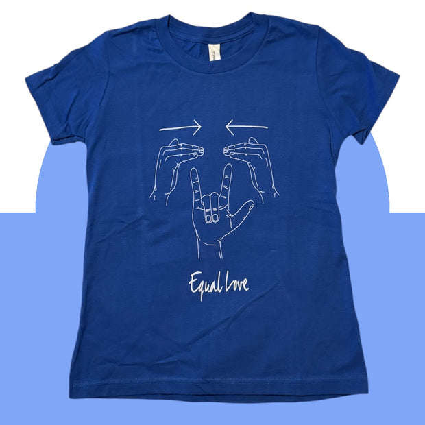Blue Kids Equal Love©