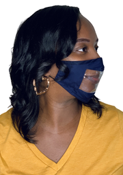 Blue Lipread Mask